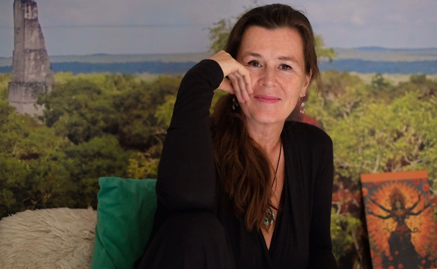 Hilde Bolt speaking at an event